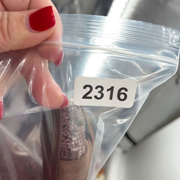 Born Women's Lilly Ballet Flat Size 8 Brown Snake Leather Suede Knot Bow Shoes - Picture 11 of 11